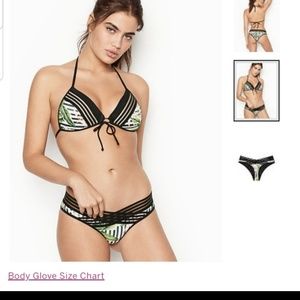 NWT Body Glove Baby Love Bikini Top